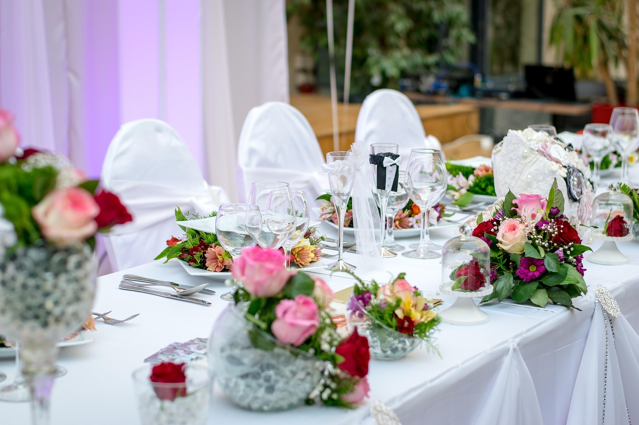 elegant event table decor